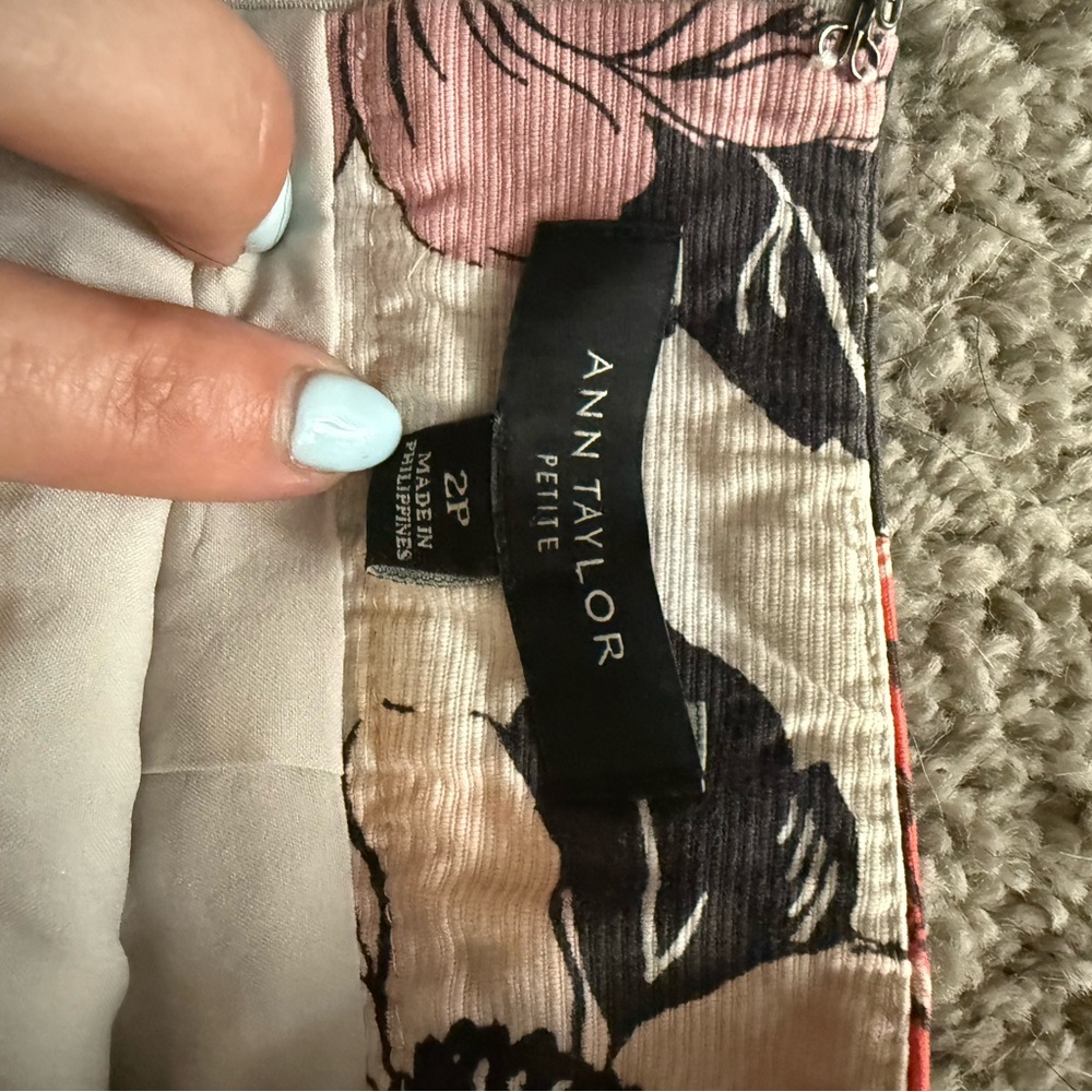 Ann Taylor Floral Skirt